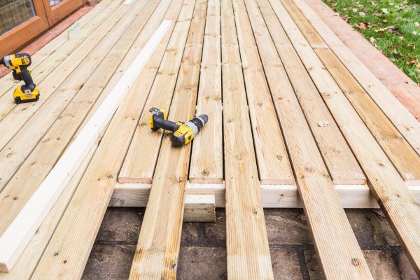 Damaged Deck Boards Repair in Rochester
