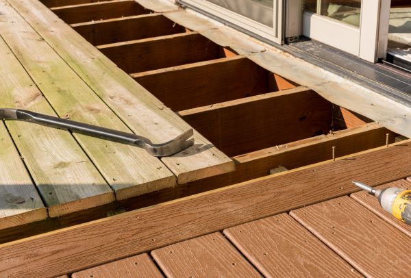 Old Deck Repair in Rochester