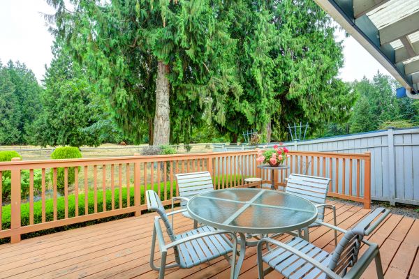 Backyard Deck Construction in Rochester