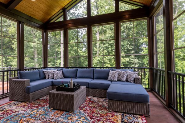 Enclosed Deck Installation in Rochester