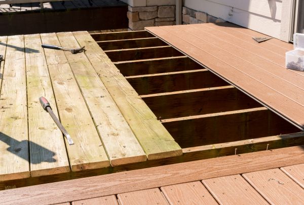 Deck Floor Replacement in Rochester