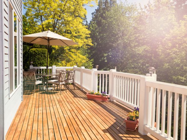 Cedar Deck Installation in Rochester