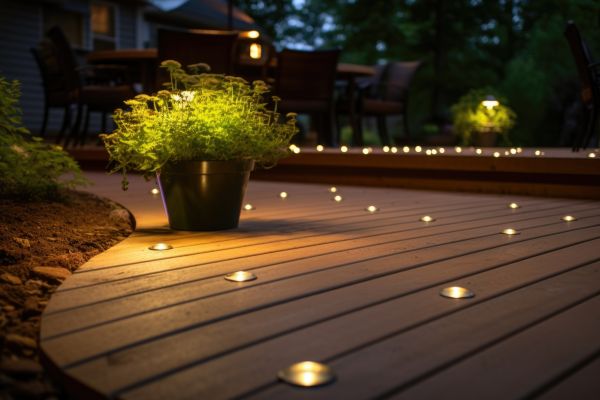 Ground Level Deck Construction in Rochester
