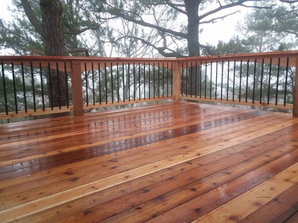 Cedar Deck Repair in Rochester