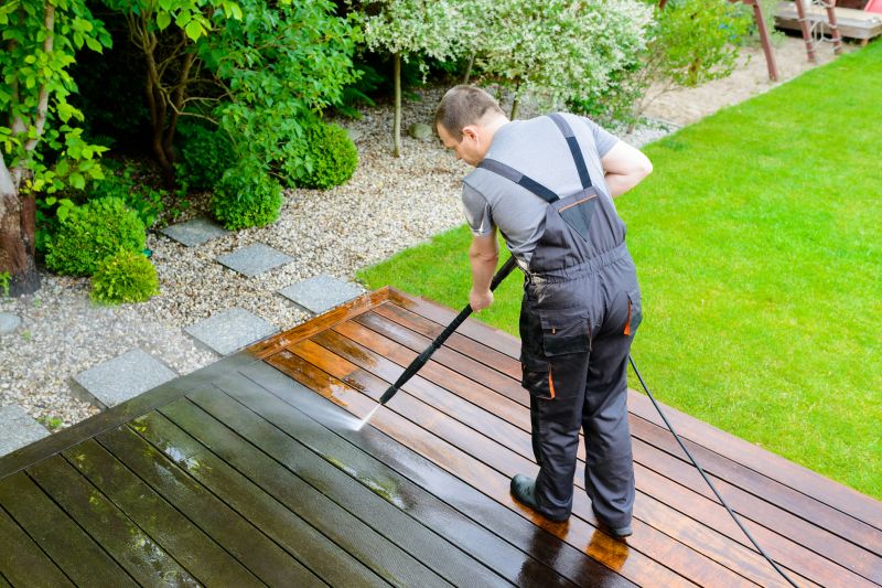 Spring Deck Cleaning